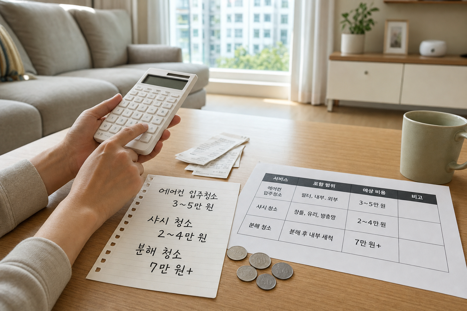 에어컨 입주청소 가격 — 에어컨·샤시 입주청소 추가 옵션 가격과 필요성 정리