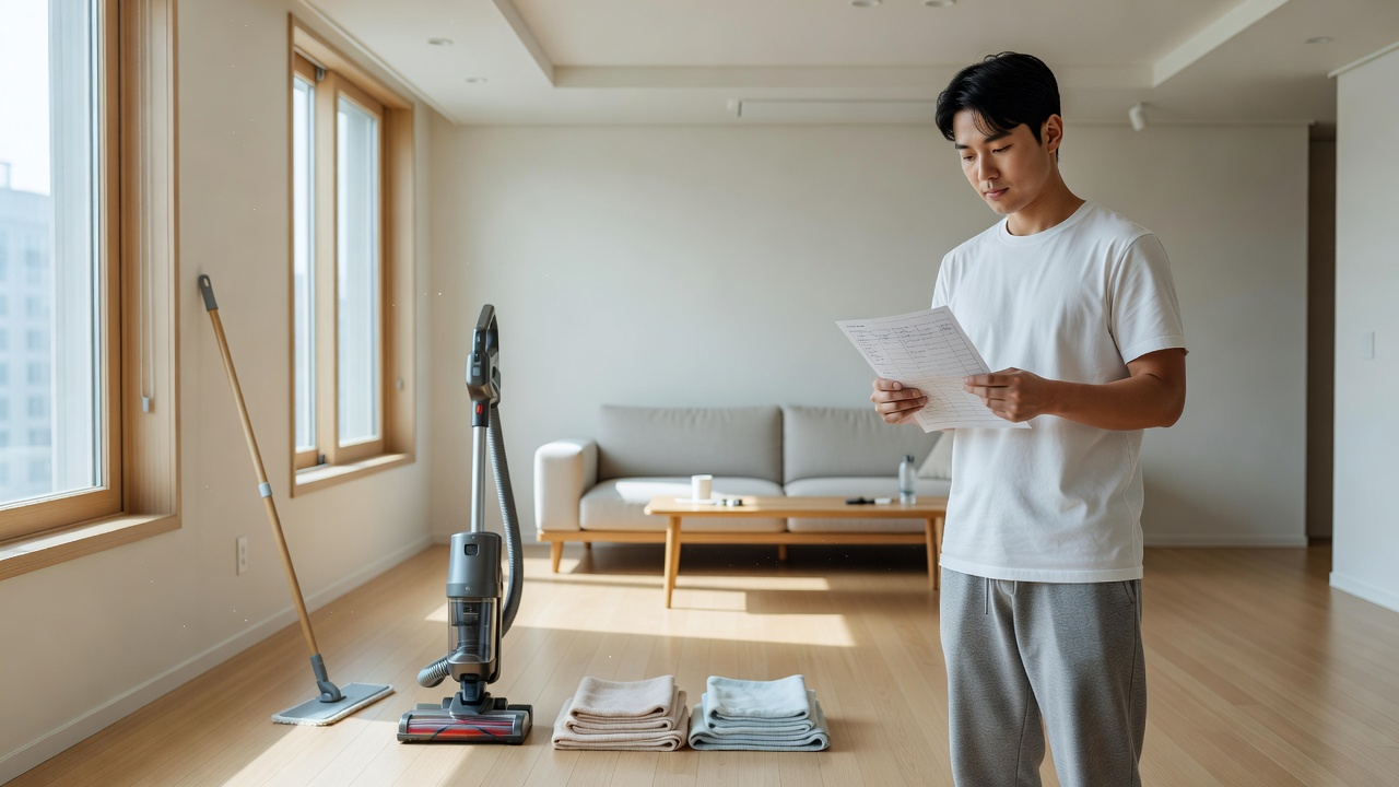 24평 입주청소 비용 목차와 주요 항목 안내